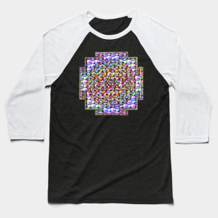 Shri Yantra Baseball T-Shirt